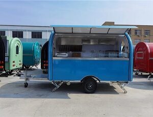 mobile food cart, hot dog cart