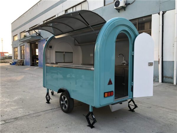 Small Roundtop Coffee Trailer - Image 3