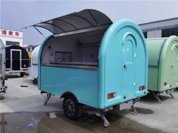 Small Roundtop Food Trailer - Image 2