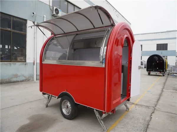 Small Roundtop Food Trailer - Image 2