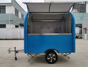 food cart, coffee cart, food trailer, hot dog cart