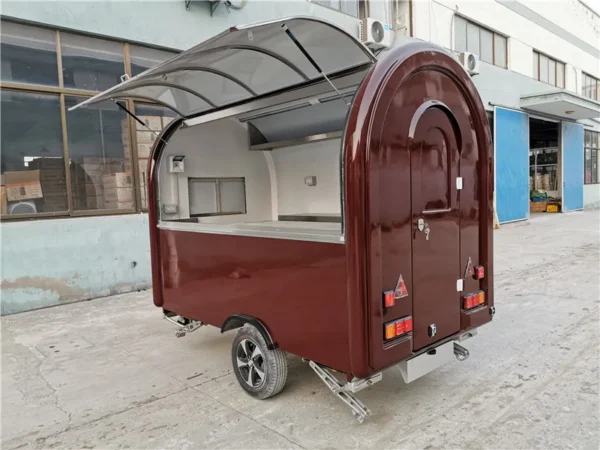 Small Roundtop Coffee Trailer - Image 2