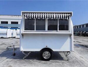 food cart, coffee cart, food trailer, hot dog cart